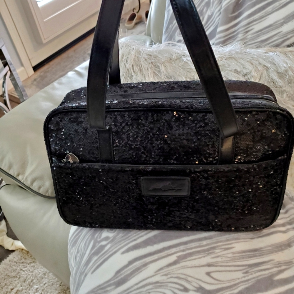 JOAN BOYCE SEQUIN JEWELRY BAG